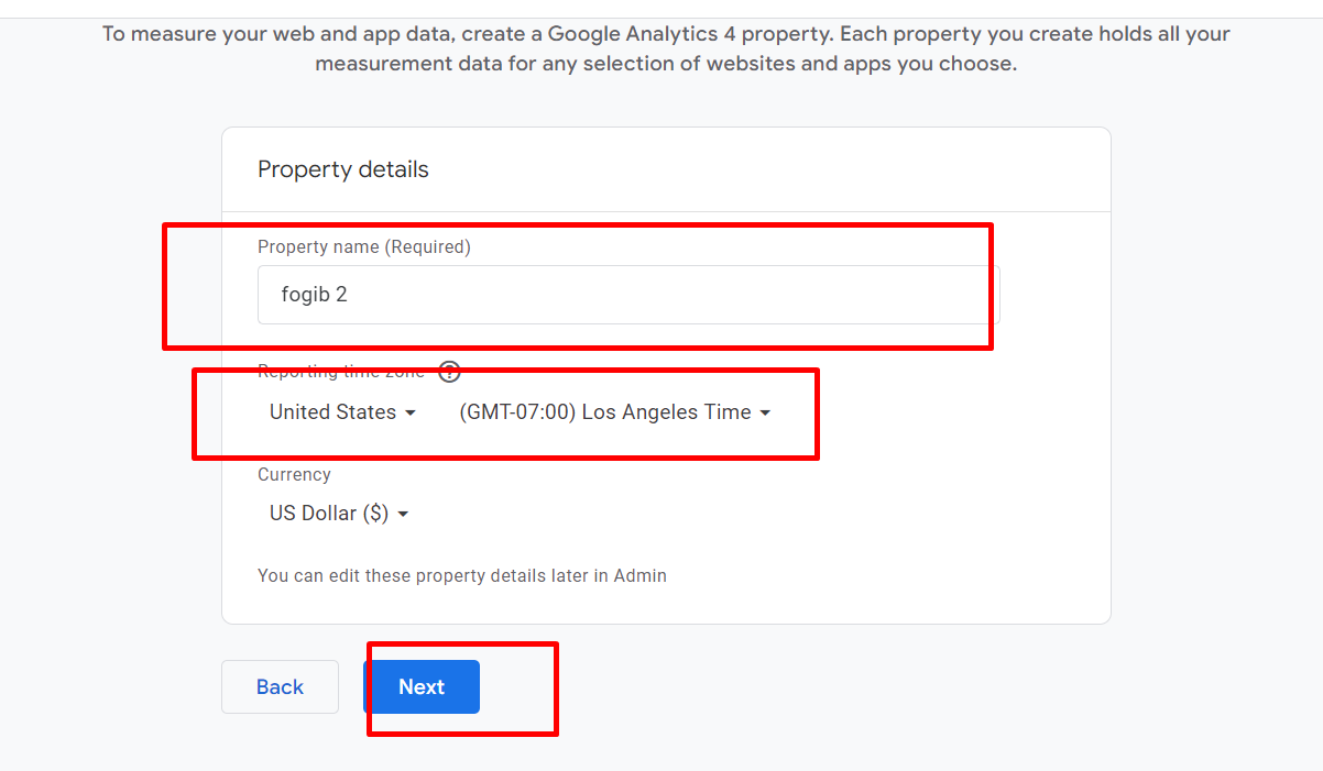 write your property name